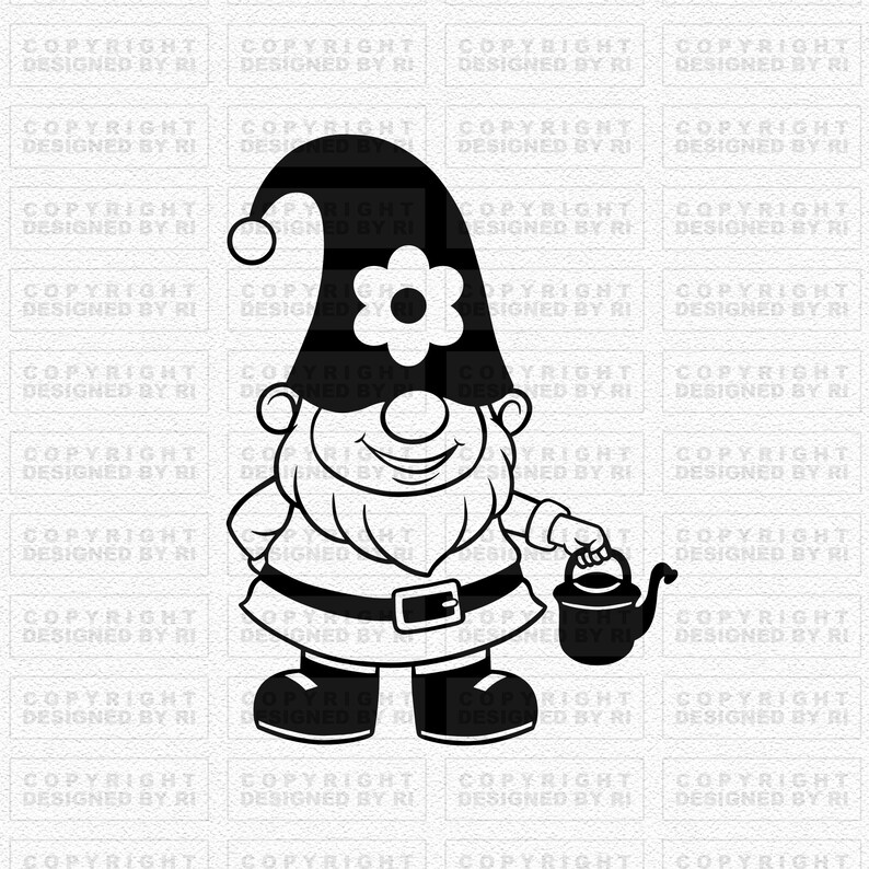 Download Clip Art Shirt Png Garden Decor Printable Garden Gnome Svg Vector Christmas Gnome Water Can Sticker Eps Gardening Svg Svg Png Clipart Art Collectibles
