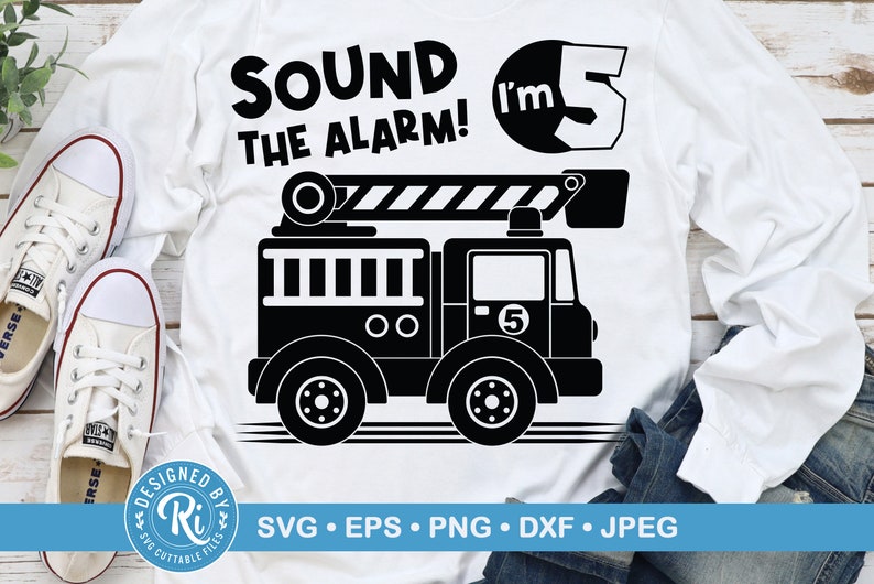 Free Free 107 Fire Truck Birthday Svg SVG PNG EPS DXF File