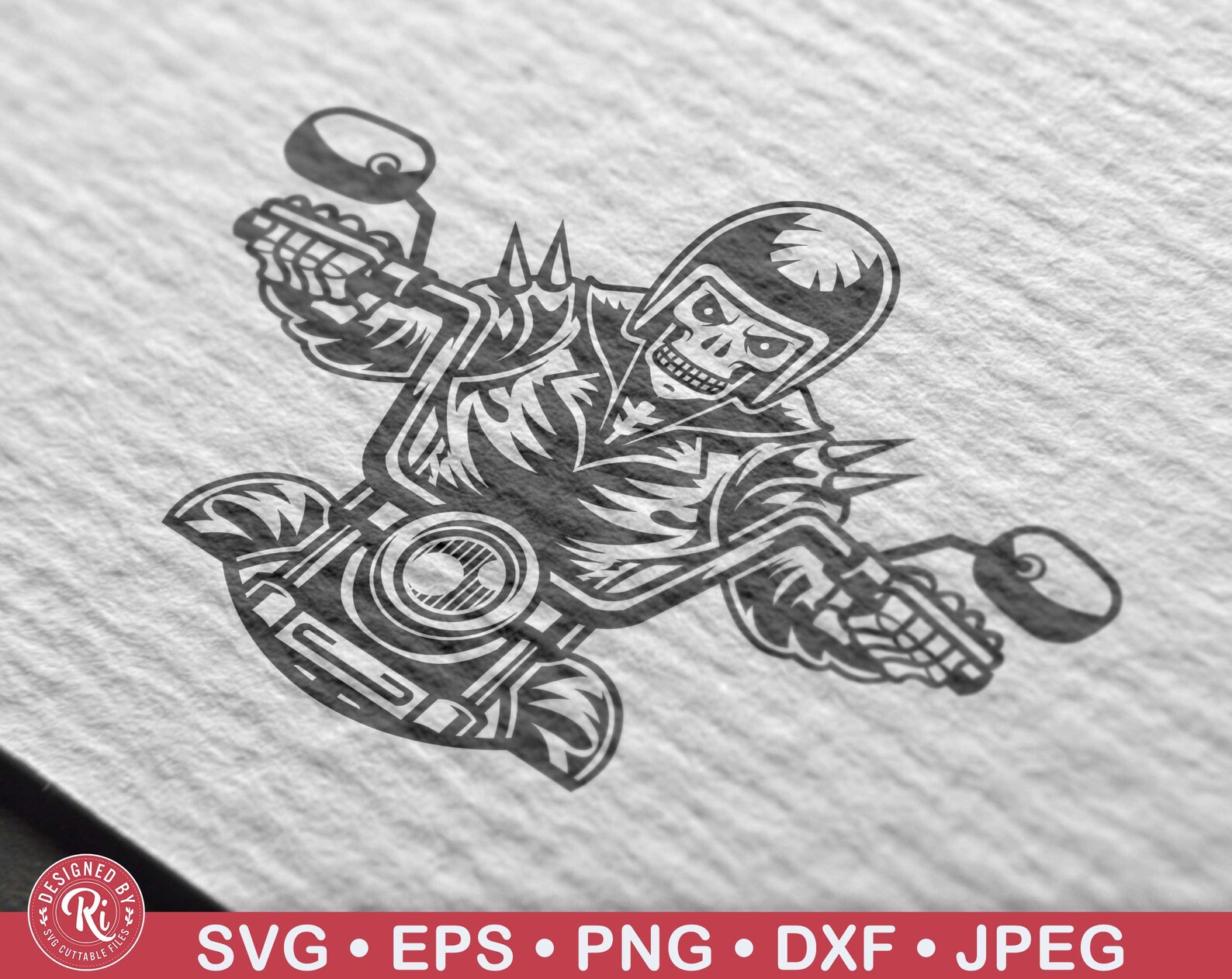 Skull Rider Svg, Biker Skull, Big Bike, Motorcycle, Ride or Die, Life ...