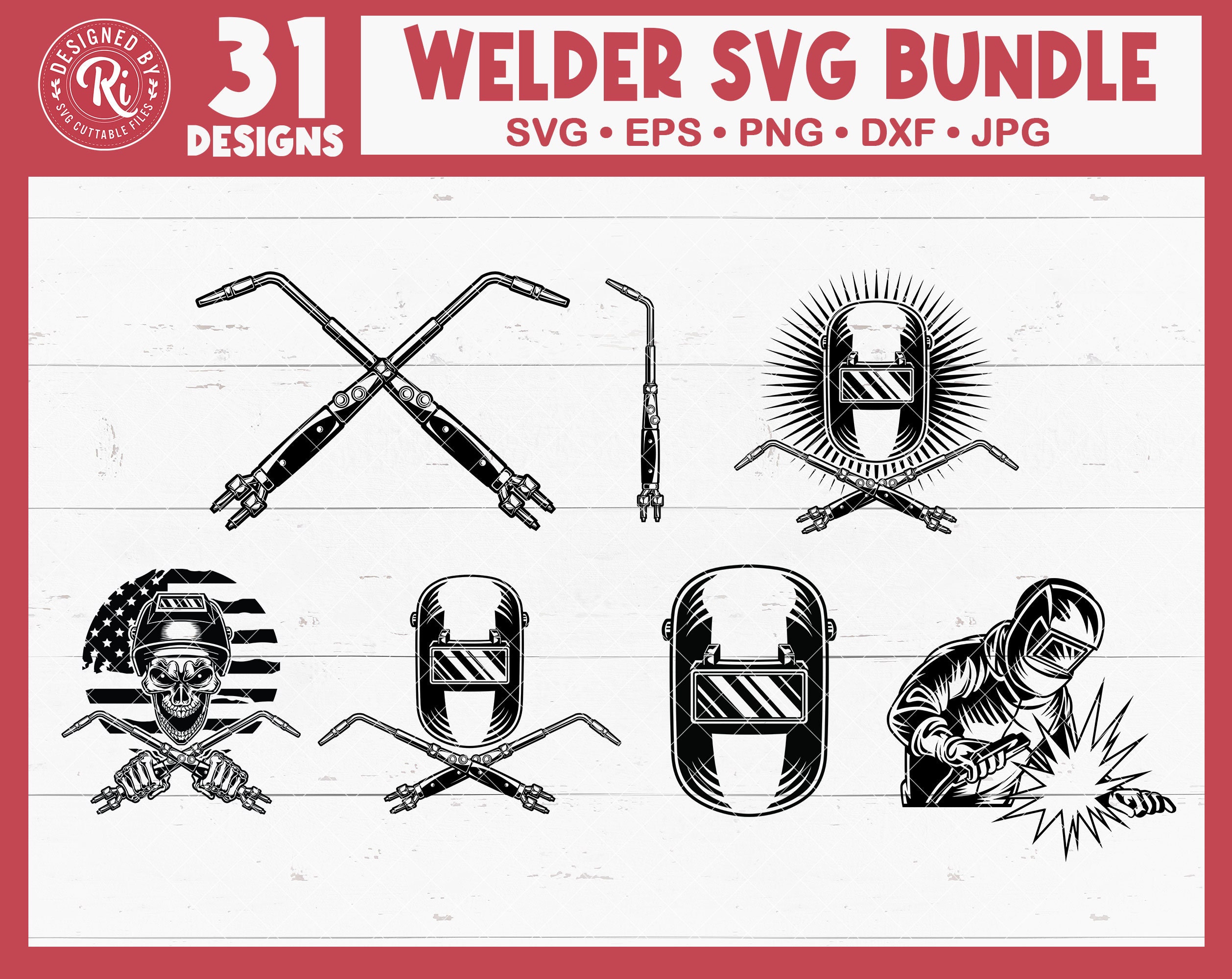 Welder SVG Bundle Skull Welder Svg Welding Svg Welding - Etsy