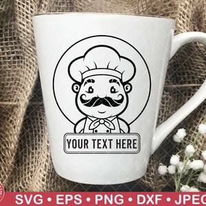 Chef Monogram Svg, Cooking, Baking, Cook, Grill Master, Kitchen Sign ...