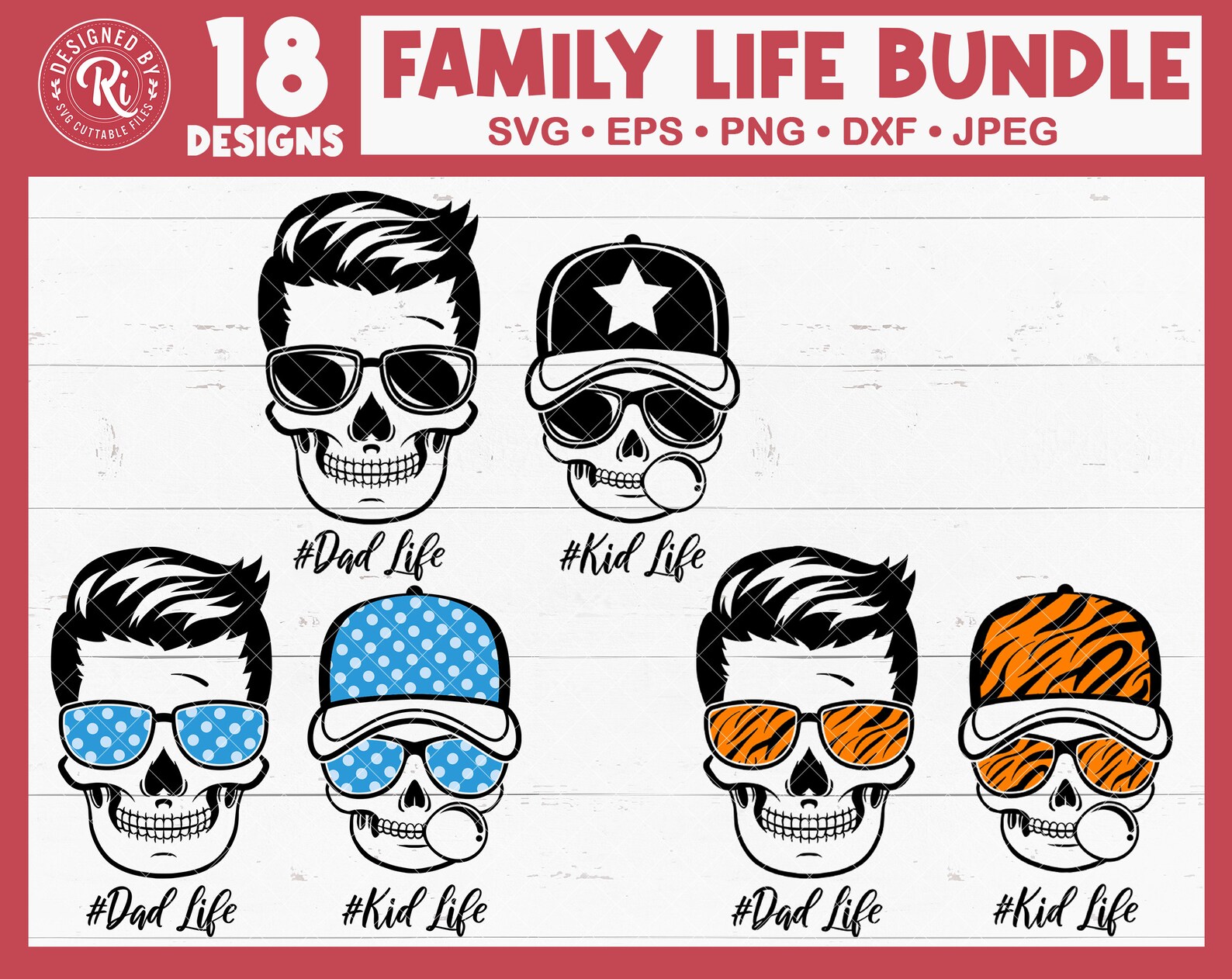 Mom Life Svg, Dad Life Svg, Kid Life Svg, Mom Life Skull Svg, Dad Life ...