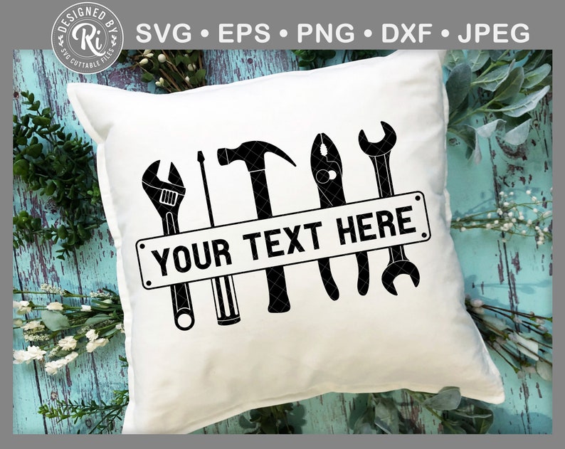 Tools Logo Monogram Svg, Carpenter, Handyman, Mechanic, Construction ...