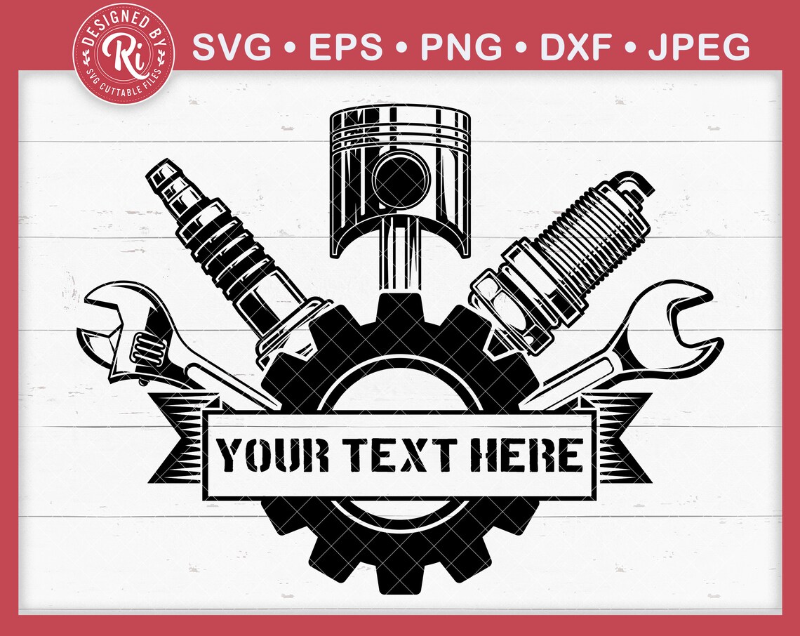 Mechanic Tools Monogram Tool Box Svg Repair Tools Svg Etsy