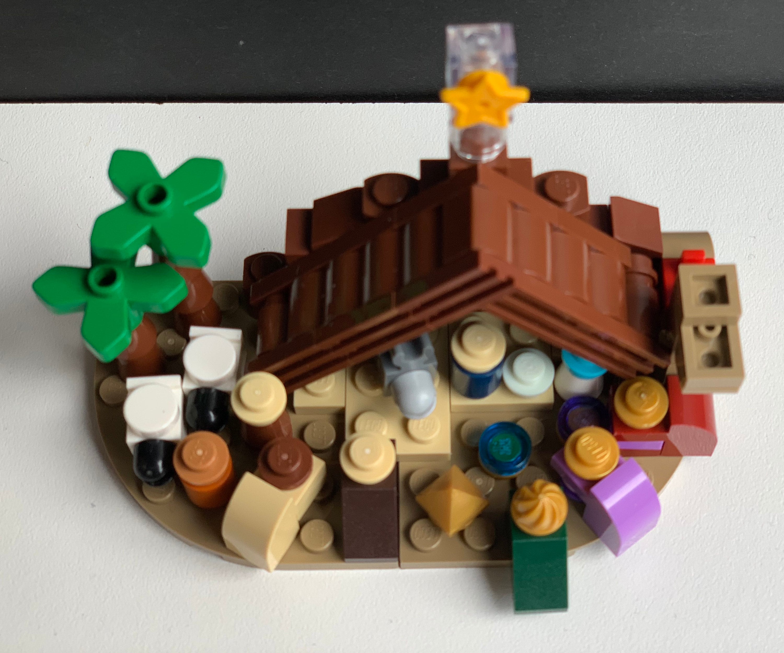 Christmas Nativity Scene Custom Built From Genuine LEGO Brand Bricks Etsy