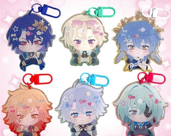 Honkai Star Rail Acrylic Charms