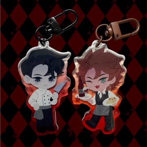 Dead Plate Acrylic Charms