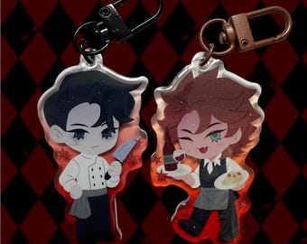 Dead Plate Acrylic Charms