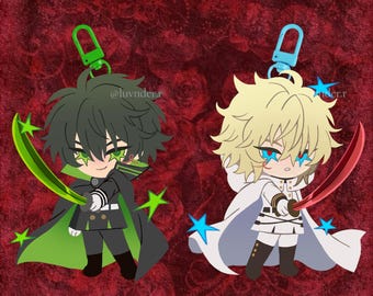 PREORDER: Owari no Seraph Acrylic Charms