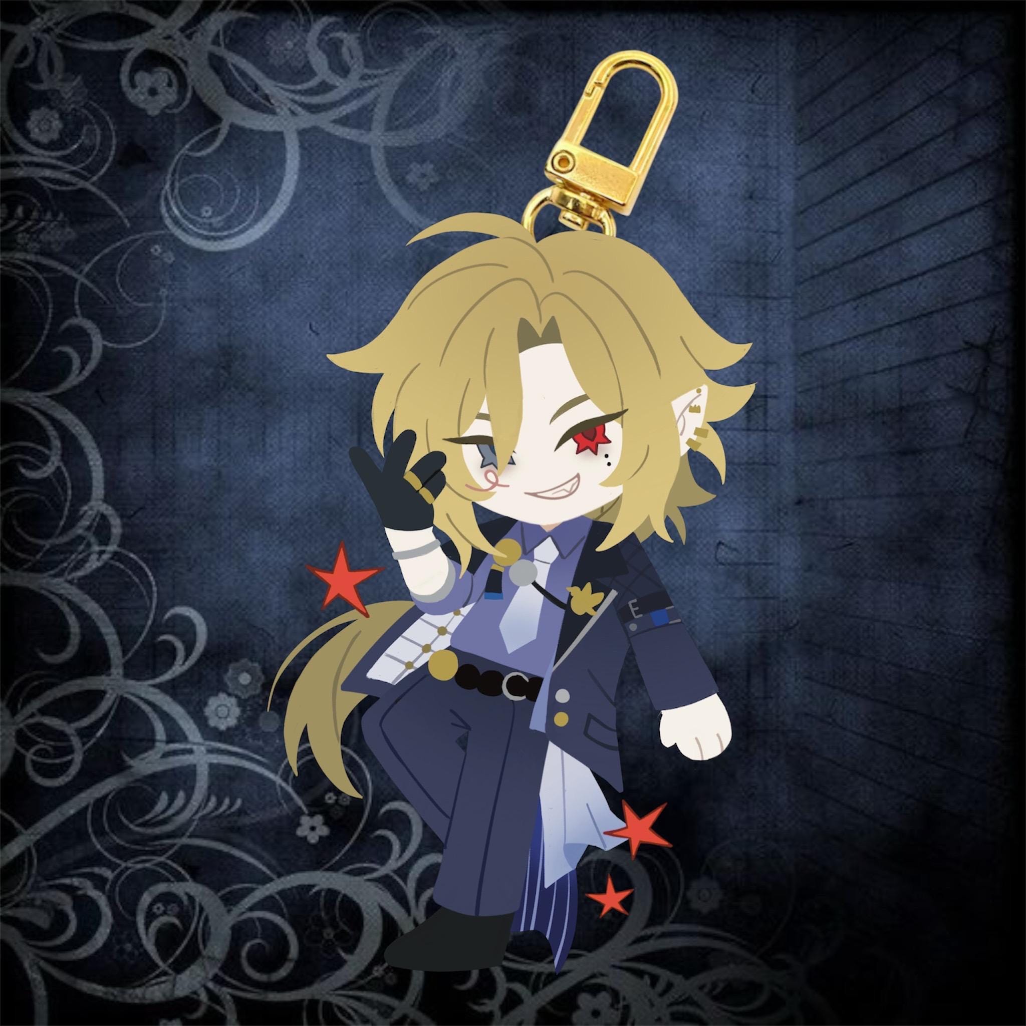 Hugo Vlad Acrylic Charm