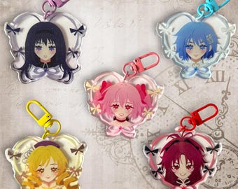 Madoka Magica Acrylic Charms