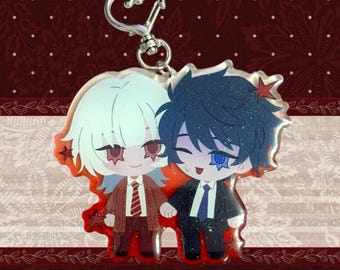 Saihate Station Acrylic Charm