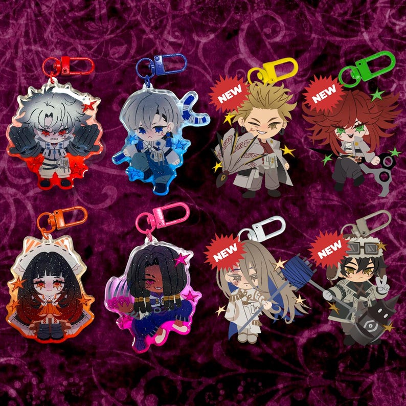 PREORDER Gachiakuta Acrylic Charms image 1
