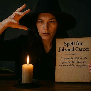 Job / Career Spell bracelet to get a job, Power of Saint Cajetan (DIY at home instructions)