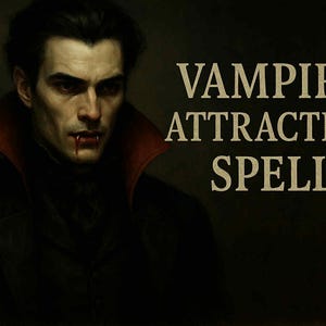 Vampire Attraction Spell to Unlock the secret life of the underworld by Aran Coven DIY at home instructions