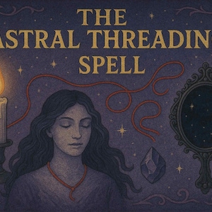 Astral Threading Spell (Realign your sole with family) Aran Coven
