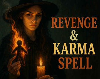 Revenge and Karma Spell by Aran Coven (Same day cast)