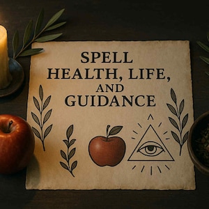 Health, Life and Guidance spell by Aran Coven DIY at home instructions