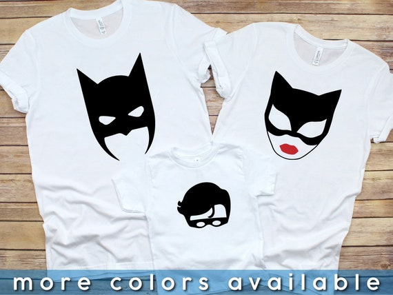 Matching Family Shirts Batman Robin 