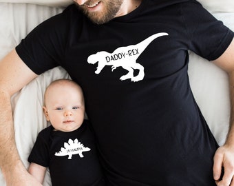 Dad and Baby Matching Shirt - Father Son Matching Shirt-  Baby Gift - Father's Day Shirts - Father's Day Baby Gift - Father's Day Shirt