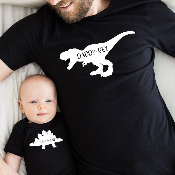 Dad and Baby Matching Shirt - Father Son Matching Shirt-  Baby Gift - Father's Day Shirts - Father's Day Baby Gift - Father's Day Shirt