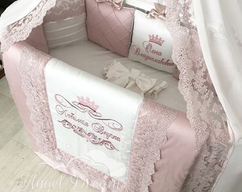 fancy crib bedding