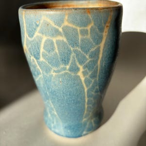 ceramic tumbler, ceramic cup, 20 ounce tumbler, large pottery cup