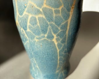 ceramic tumbler, ceramic cup, 20 ounce tumbler, large pottery cup