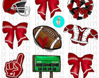 Temporada de fútbol PNG, diseño de sublimación, fútbol rojo, diseño de camiseta de fútbol PNG, sublimación de fútbol, temporada de fútbol PNG
