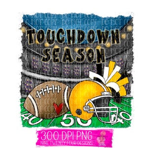 Touchdown season PNG,Sublimation design, Green football, Football shirt design png, Football sublimation, Football season png