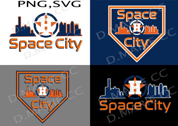 Space City skyrise stros svg and png, Space City skyrise logo SVG and PNG,  Instant Download, Silhouette, Cutting Files Active