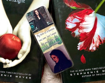 Twilight Inspired Bookmark// Bella Swan Bookmarks// The Twilight Saga Bookmarks// Custom Laminated Bookmark