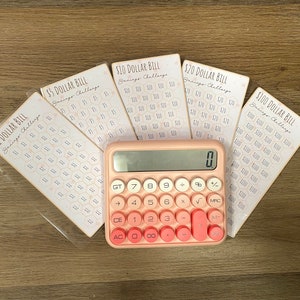 Savings Challenges A6 Budget Binder Envelopes/ Budget Binder Savings Challenges Envelopes/ Laminated Cash Stuffing Envelopes