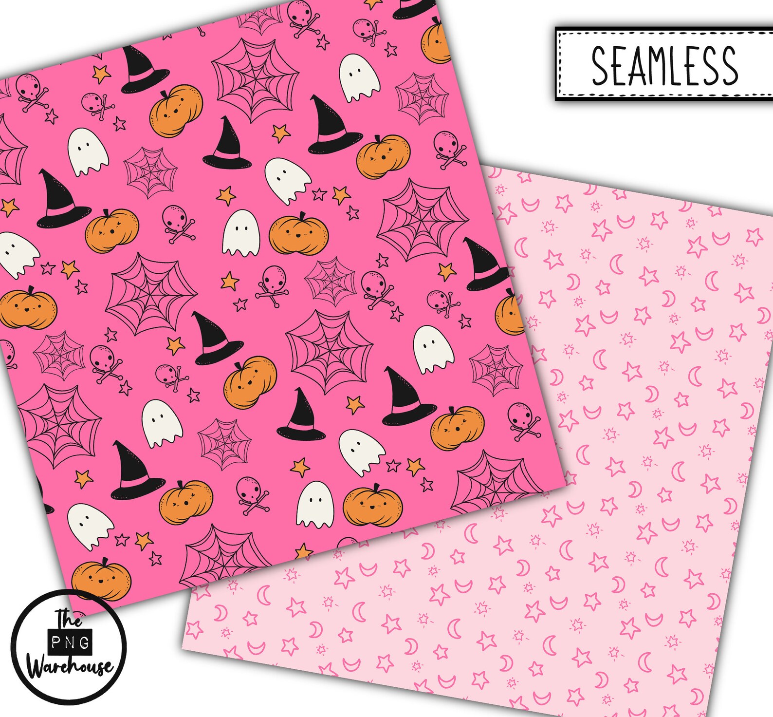 BRIGHT HALLOWEEN - Digital Paper Pack - 12 Jpegs - Instant Download ...