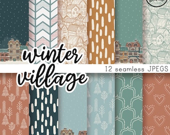WATERCOLOUR SWEET DREAMS Seamless Digital Paper Pack 12 Jpegs Instant ...