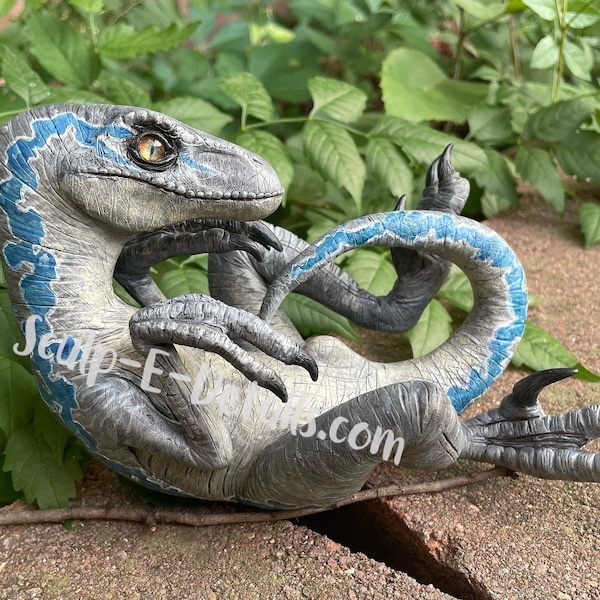 MADE to ORDER Hand Sculpted OOAK  Raptor Hatchling