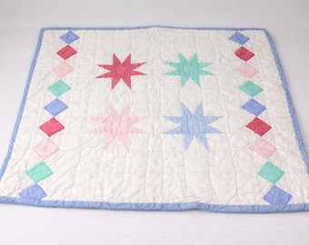 Farmhouse Quilted Pillow Sham: Cottagecore Bedding, Standard Size