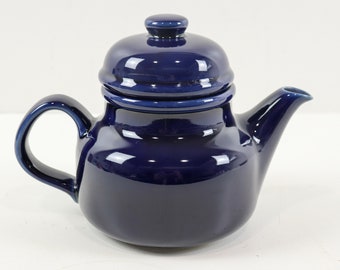 Vintage Rondo Japan Cobalt Blue Teapot Gailstyn-Sutton Design, Vintage Teapot