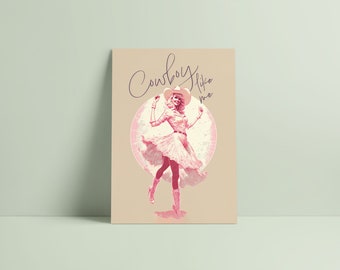 Taylor Cowboy Like Me Digital Print, Retro Aesthetic, Red Girly Wall Art, Preppy Wall Art, Dorm Room Decor Wall Art, Swiftie Gift
