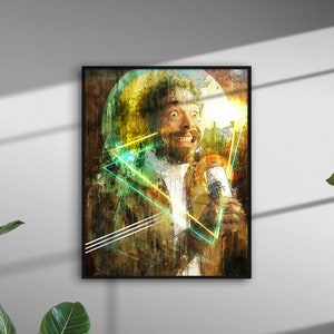 Post Malone Instant Digital Download - Post Malone Poster -  Post Malone Art - Abstract Painting - Art Print - Wall Art - Instant Download