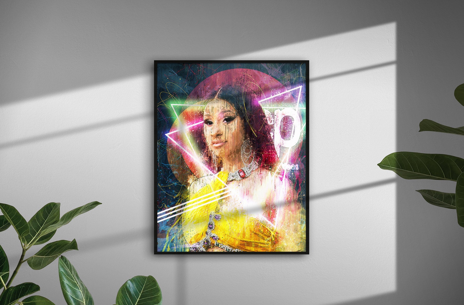Cardi B Instant Digital Download - Cardi B Poster - Cardi B Art ...