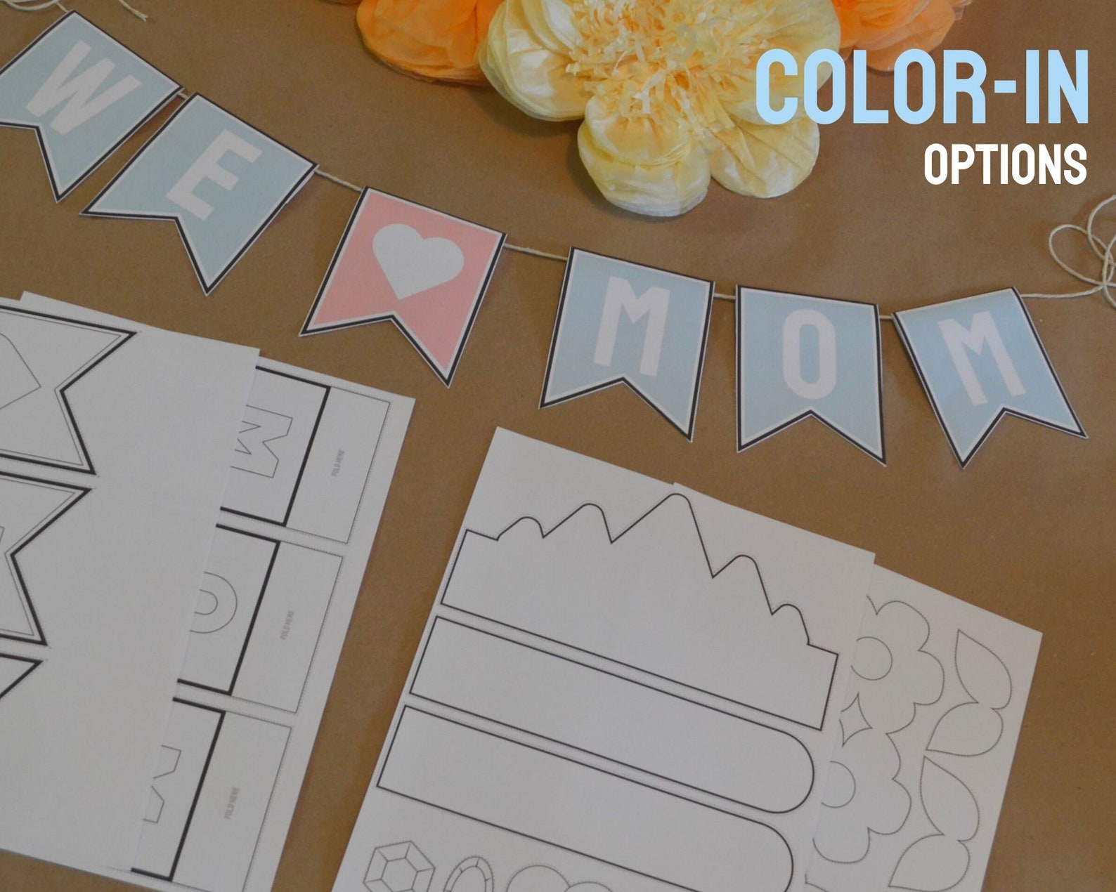Mother's Day Printable Kit - Etsy