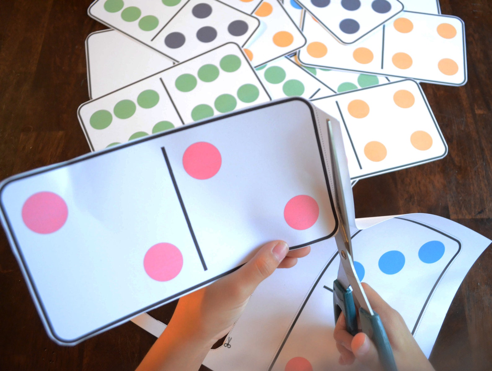 Oversized Dominoes (printable) - Etsy