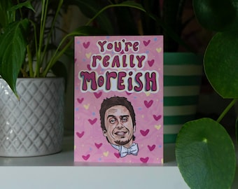 You’re Really Moreish Superhans Peep Show Card
