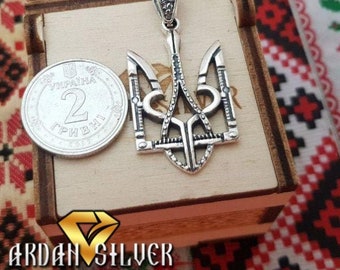 Tryzub Trident symbol of faith Trident hindu Rune talisman Trident universal jewelry. Amulet protection Ukraine Trident spiritual