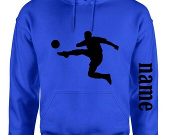 personalised football hoodies