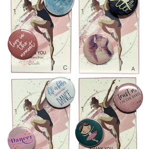 Dance Button Pins