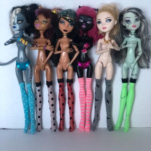 Thigh Stockings for petite slimline dolls 11inches .