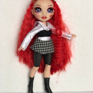 5-Piece Outfit for 11" Curvy Rainbow High Doll