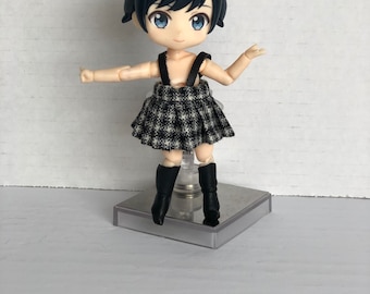 Plaid Skirt for Nendoroid Doll and Obitsu 11